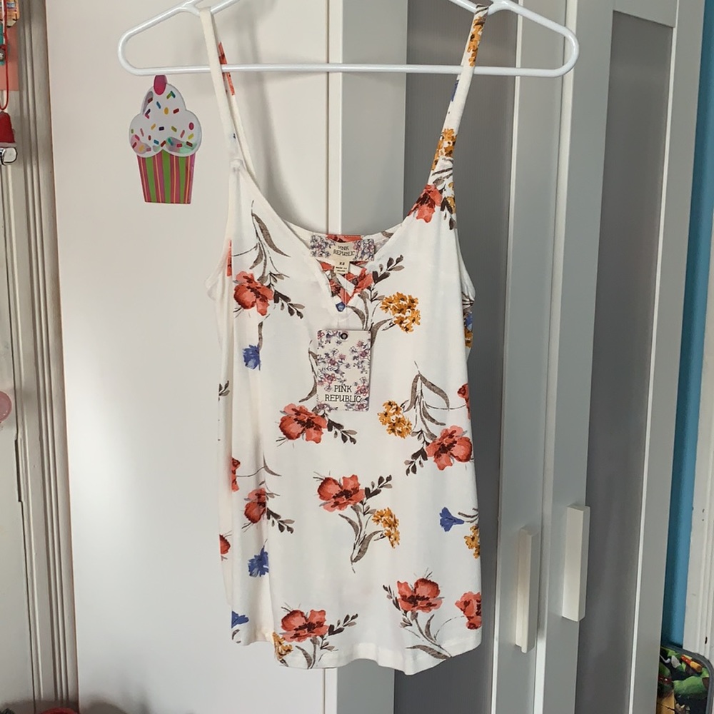 Floral cami top